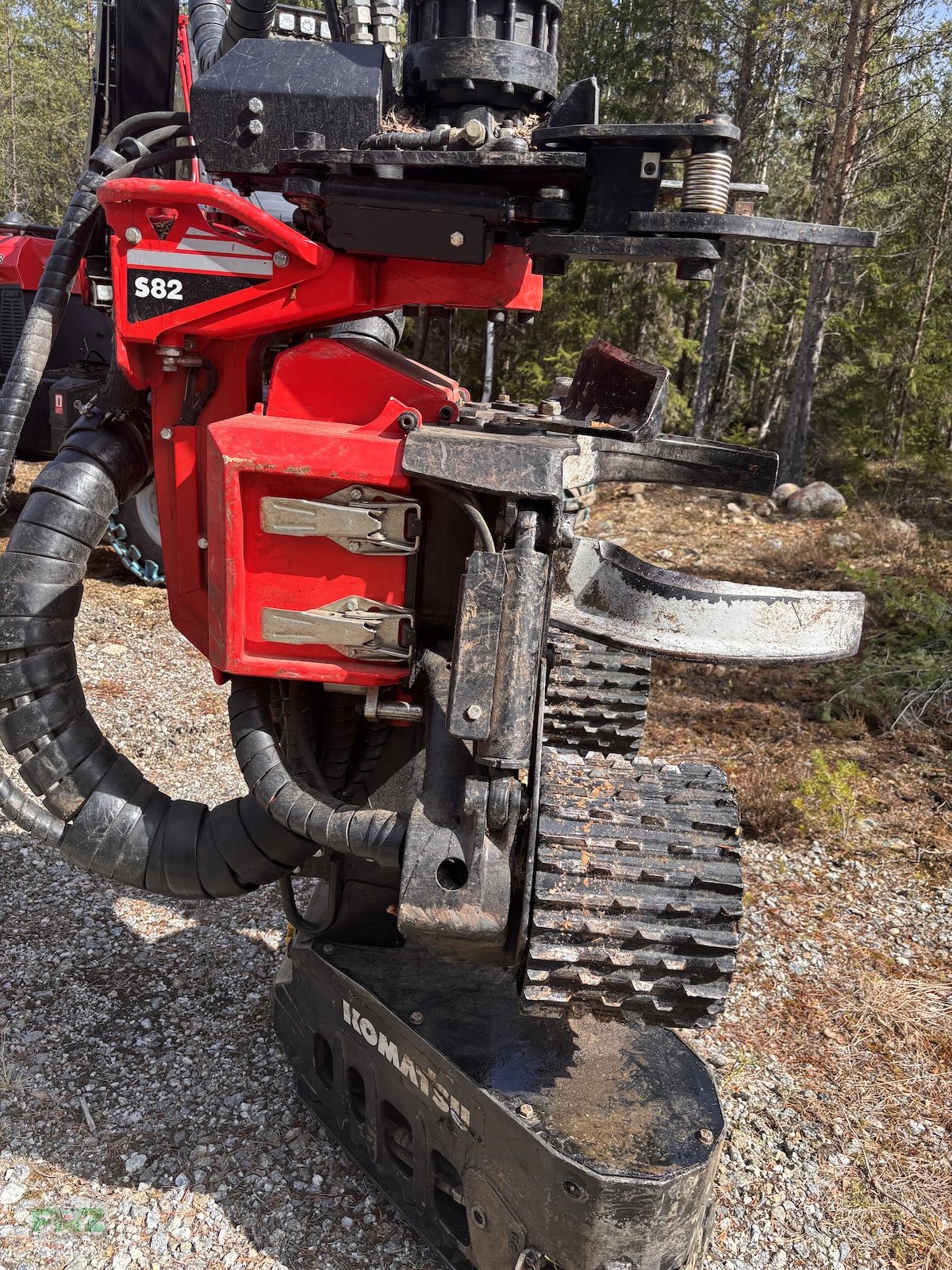 Holzvollernter typu Komatsu 901, Gebrauchtmaschine v Leinburg (Obrázek 5)