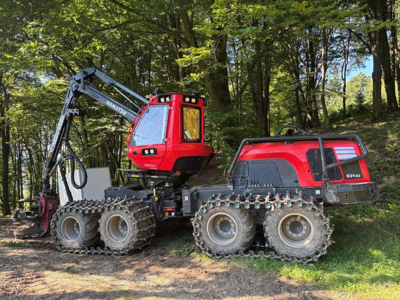 Holzvollernter des Typs Komatsu 931 XC, Gebrauchtmaschine in Judenburg (Bild 2)