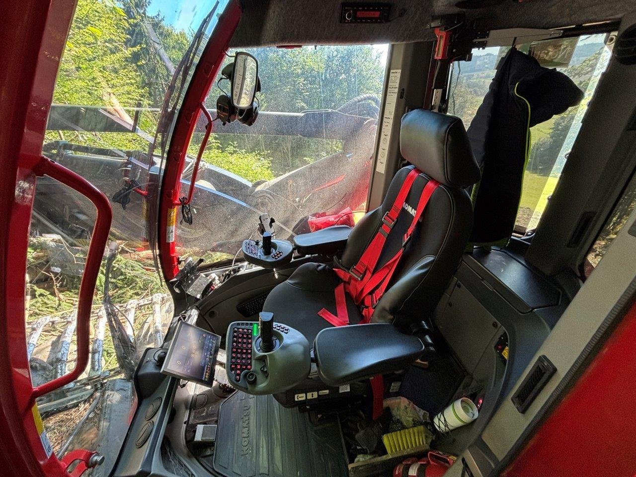 Holzvollernter des Typs Komatsu 931 XC, Gebrauchtmaschine in Judenburg (Bild 7)