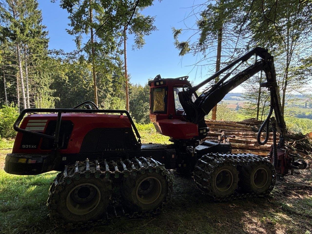 Holzvollernter des Typs Komatsu 931 XC, Gebrauchtmaschine in Judenburg (Bild 9)