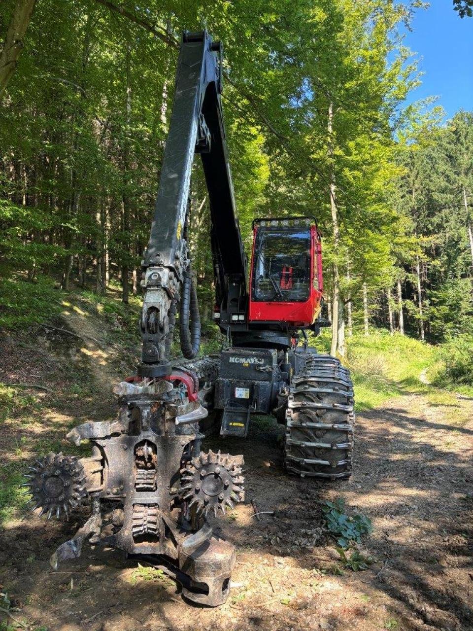 Holzvollernter des Typs Komatsu 931 XC, Gebrauchtmaschine in Judenburg (Bild 11)