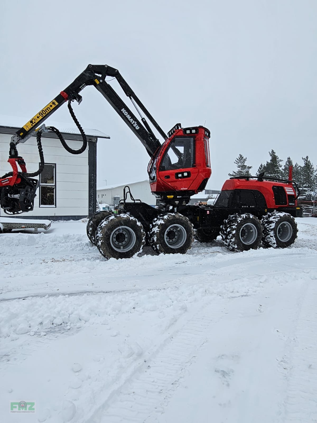 Holzvollernter des Typs Komatsu 931 XC, Gebrauchtmaschine in Leinburg (Bild 1)