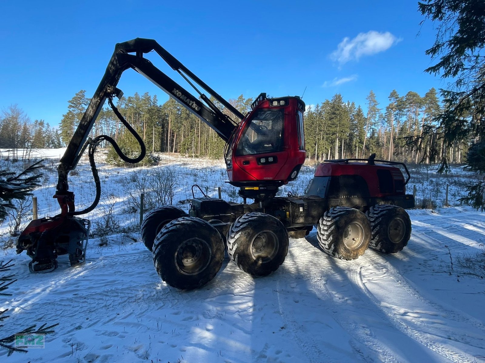 Holzvollernter typu Komatsu 931 XC, Gebrauchtmaschine w Leinburg (Zdjęcie 1)