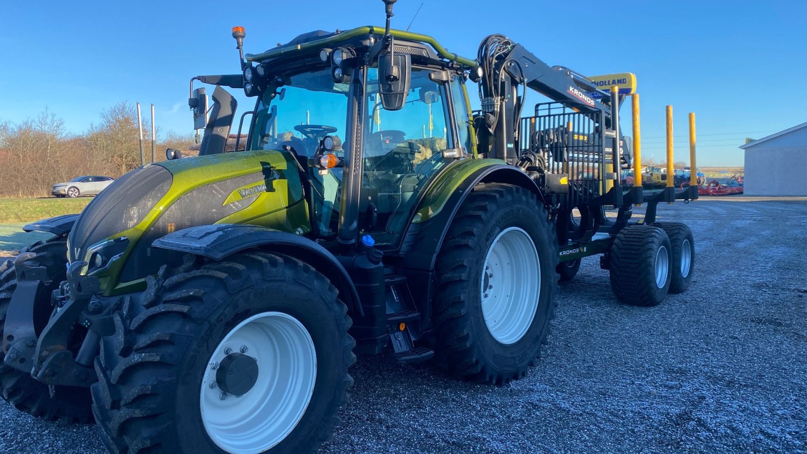 Holzvollernter of the type Kronos 150 4WD kronos +valtra N 175+ 10 kran, Gebrauchtmaschine in Holstebro (Picture 1)