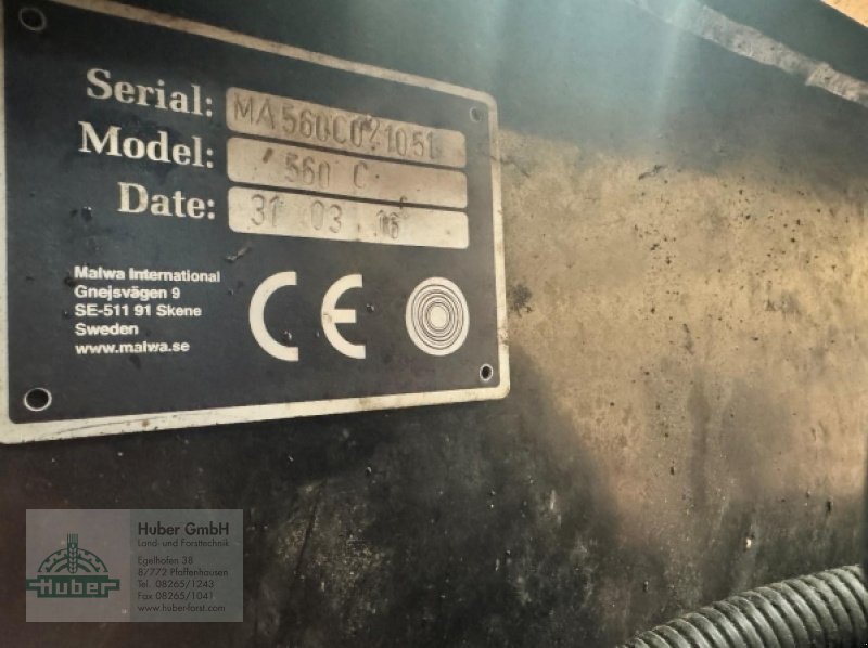 Holzvollernter Türe ait Malwa 560.2C Combi, Gebrauchtmaschine içinde Pfaffenhausen (resim 21)