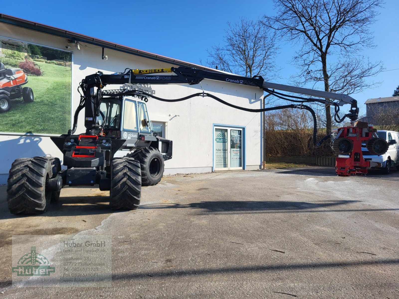 Holzvollernter Türe ait Malwa 560.4C Combi, Gebrauchtmaschine içinde Pfaffenhausen (resim 5)