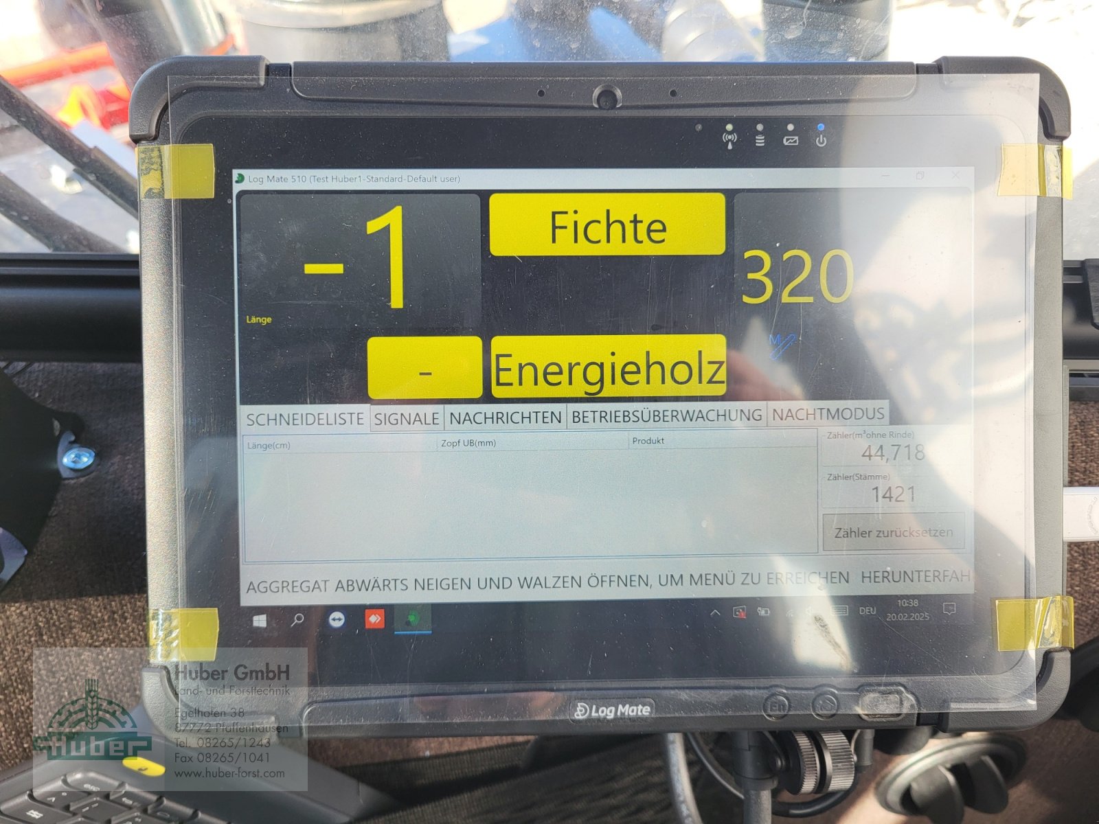 Holzvollernter Türe ait Malwa 560.4C Combi, Gebrauchtmaschine içinde Pfaffenhausen (resim 9)