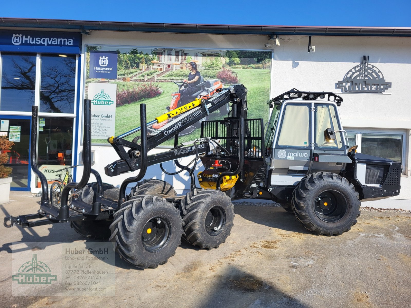 Holzvollernter Türe ait Malwa 560.4C Combi, Gebrauchtmaschine içinde Pfaffenhausen (resim 13)