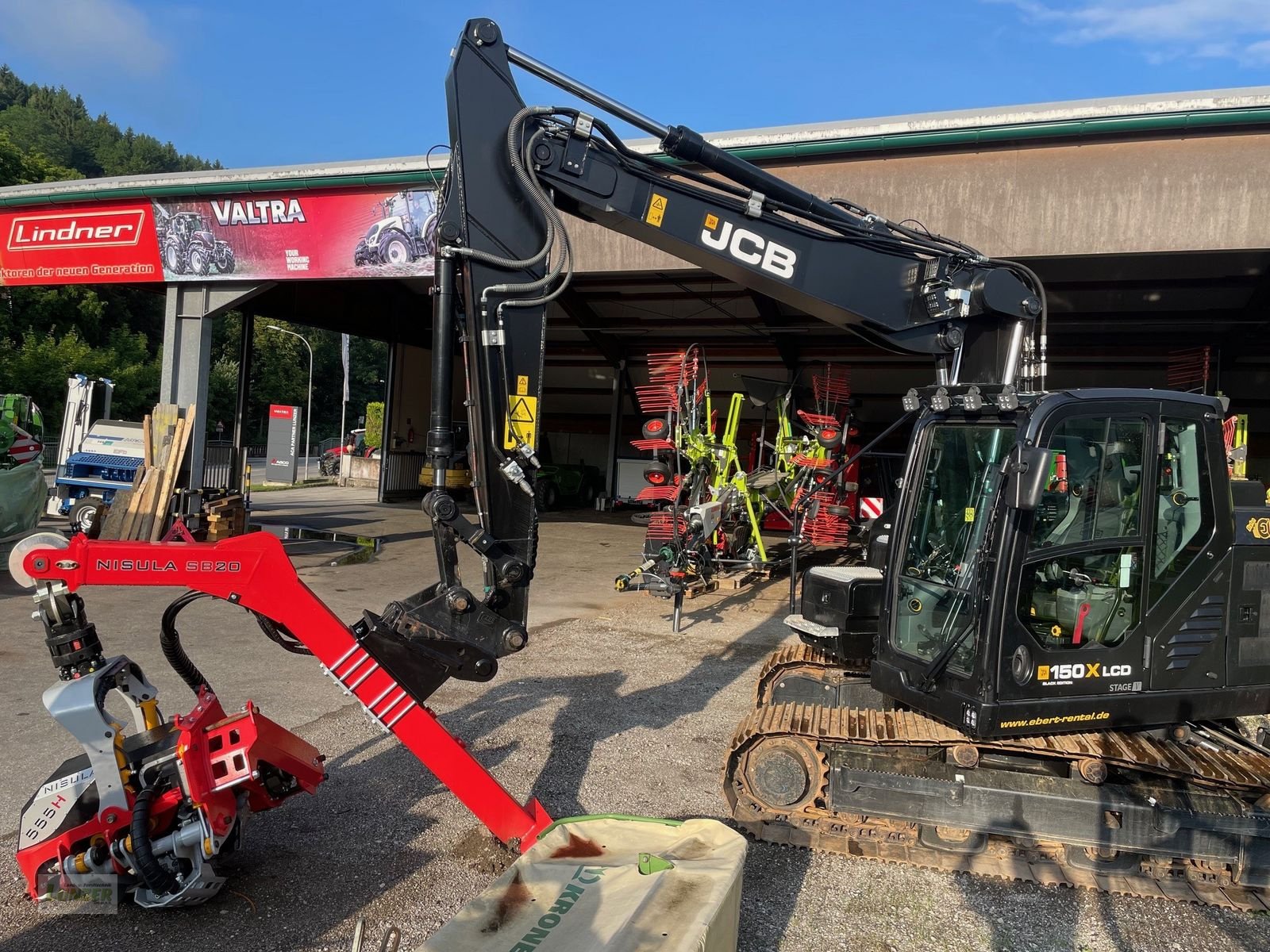 Holzvollernter του τύπου Nisula 555H, Neumaschine σε Kaumberg (Φωτογραφία 4)