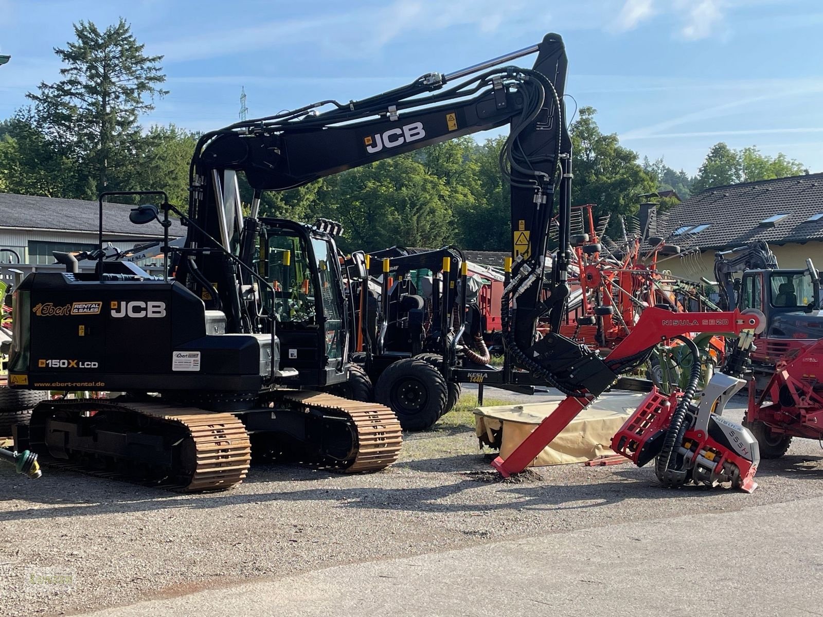 Holzvollernter του τύπου Nisula 555H, Neumaschine σε Kaumberg (Φωτογραφία 1)