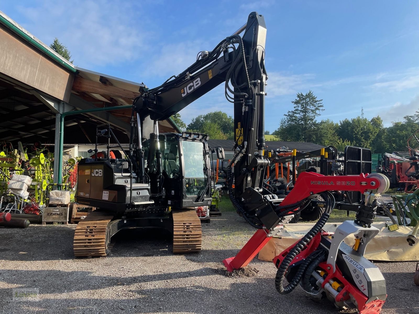 Holzvollernter του τύπου Nisula 555H, Neumaschine σε Kaumberg (Φωτογραφία 2)