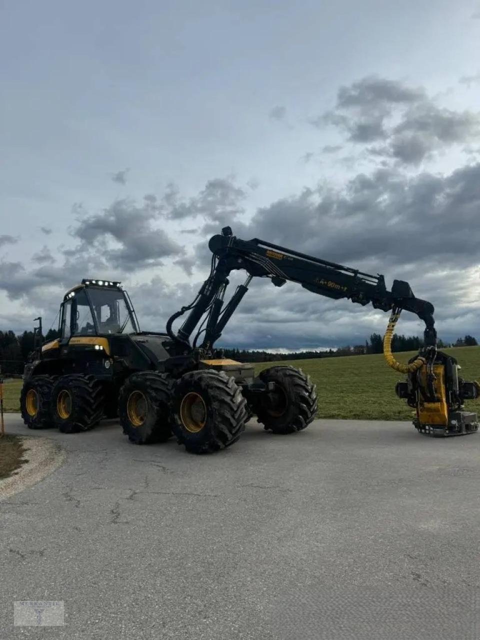 Holzvollernter Türe ait Ponsse Bear 8W, Gebrauchtmaschine içinde Pragsdorf (resim 9)
