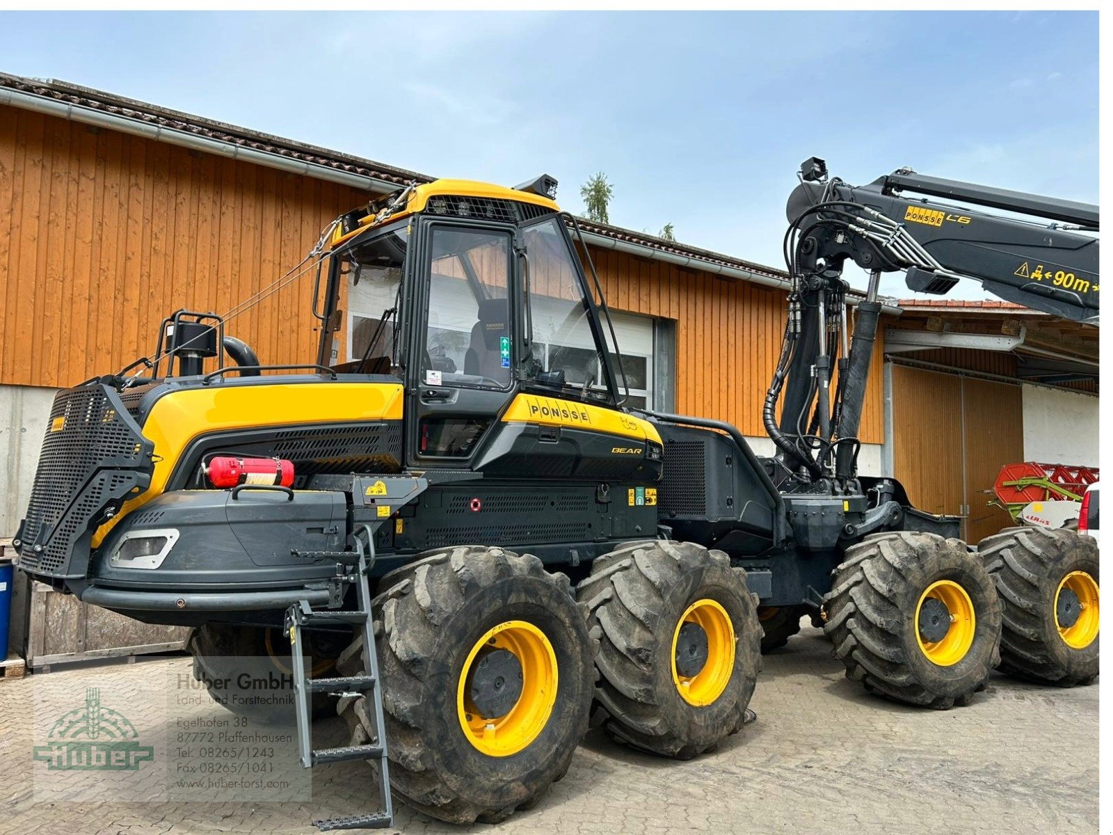 Holzvollernter typu Ponsse Bear, Gebrauchtmaschine v Pfaffenhausen (Obrázek 1)