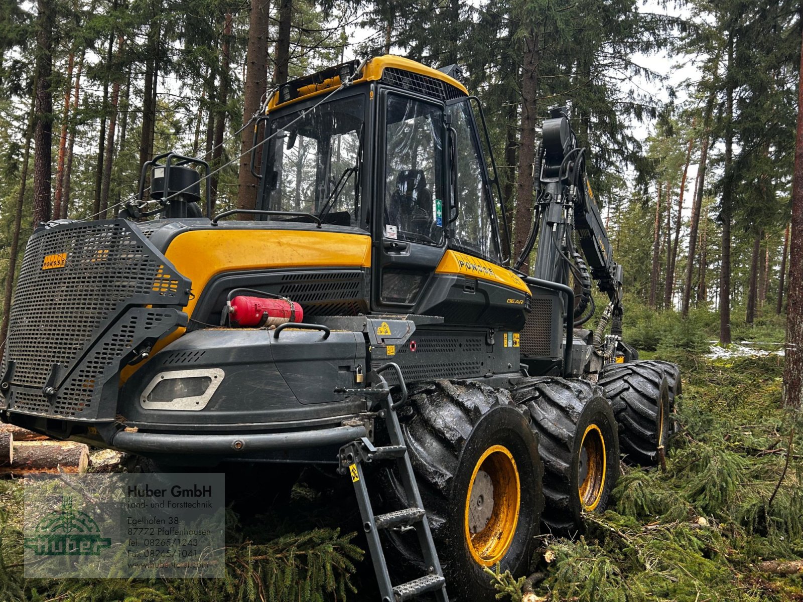 Holzvollernter typu Ponsse Bear, Gebrauchtmaschine v Pfaffenhausen (Obrázek 3)