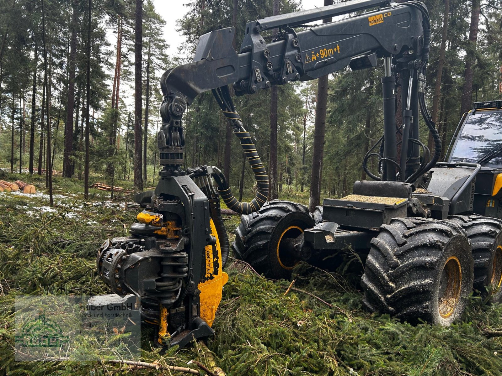 Holzvollernter typu Ponsse Bear, Gebrauchtmaschine v Pfaffenhausen (Obrázek 4)