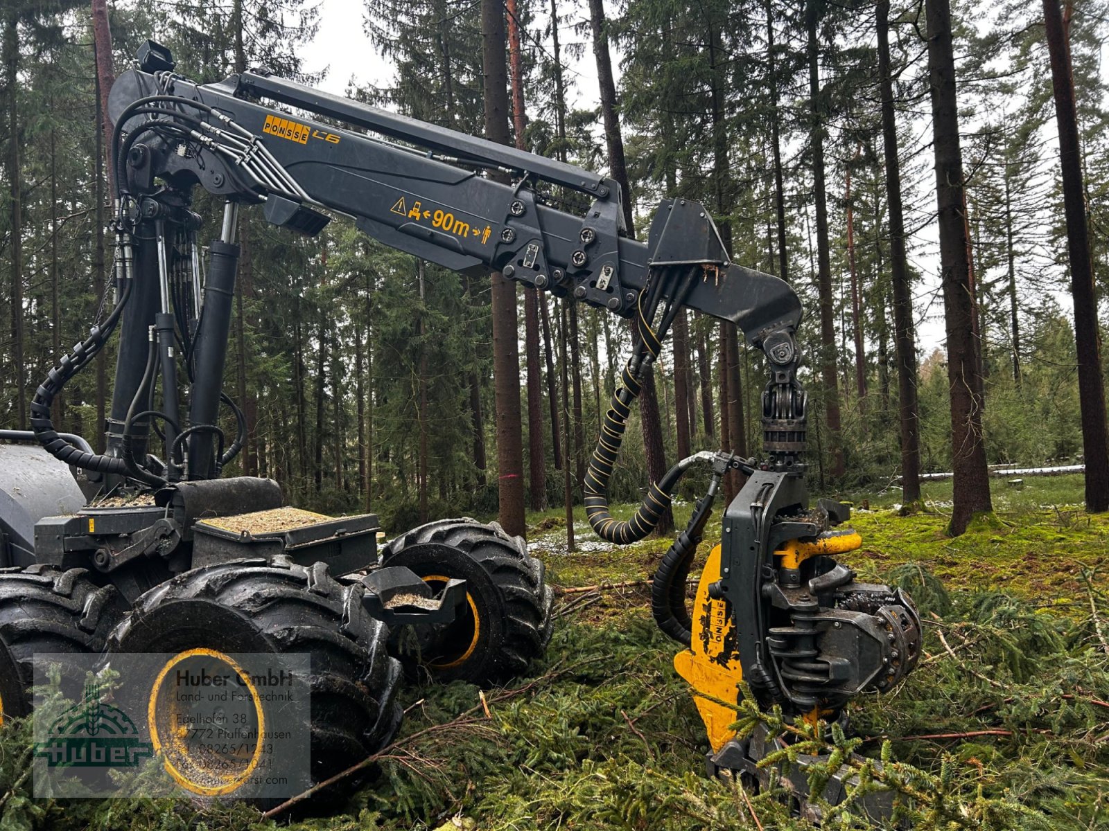 Holzvollernter typu Ponsse Bear, Gebrauchtmaschine v Pfaffenhausen (Obrázek 8)