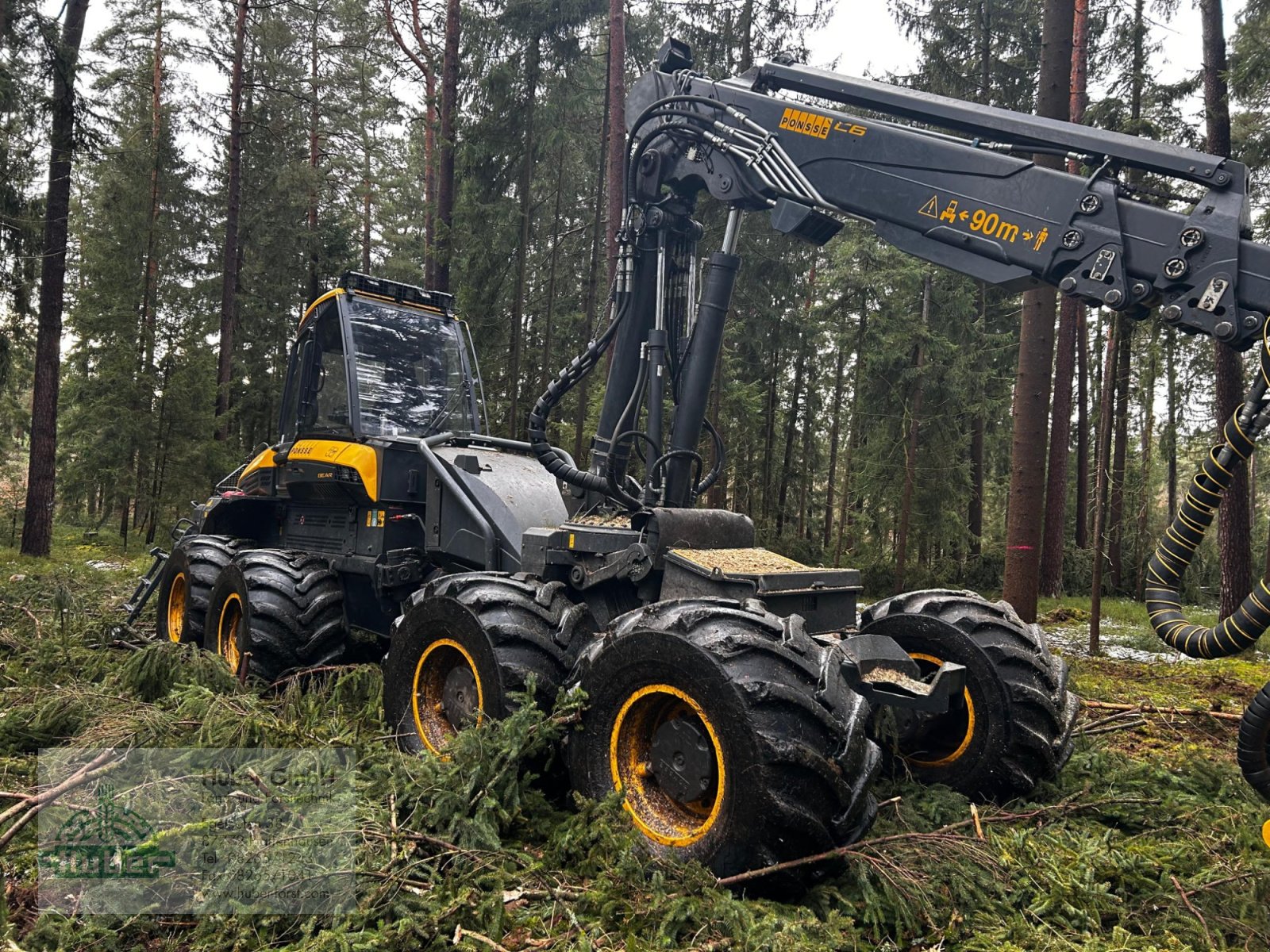 Holzvollernter typu Ponsse Bear, Gebrauchtmaschine v Pfaffenhausen (Obrázek 11)