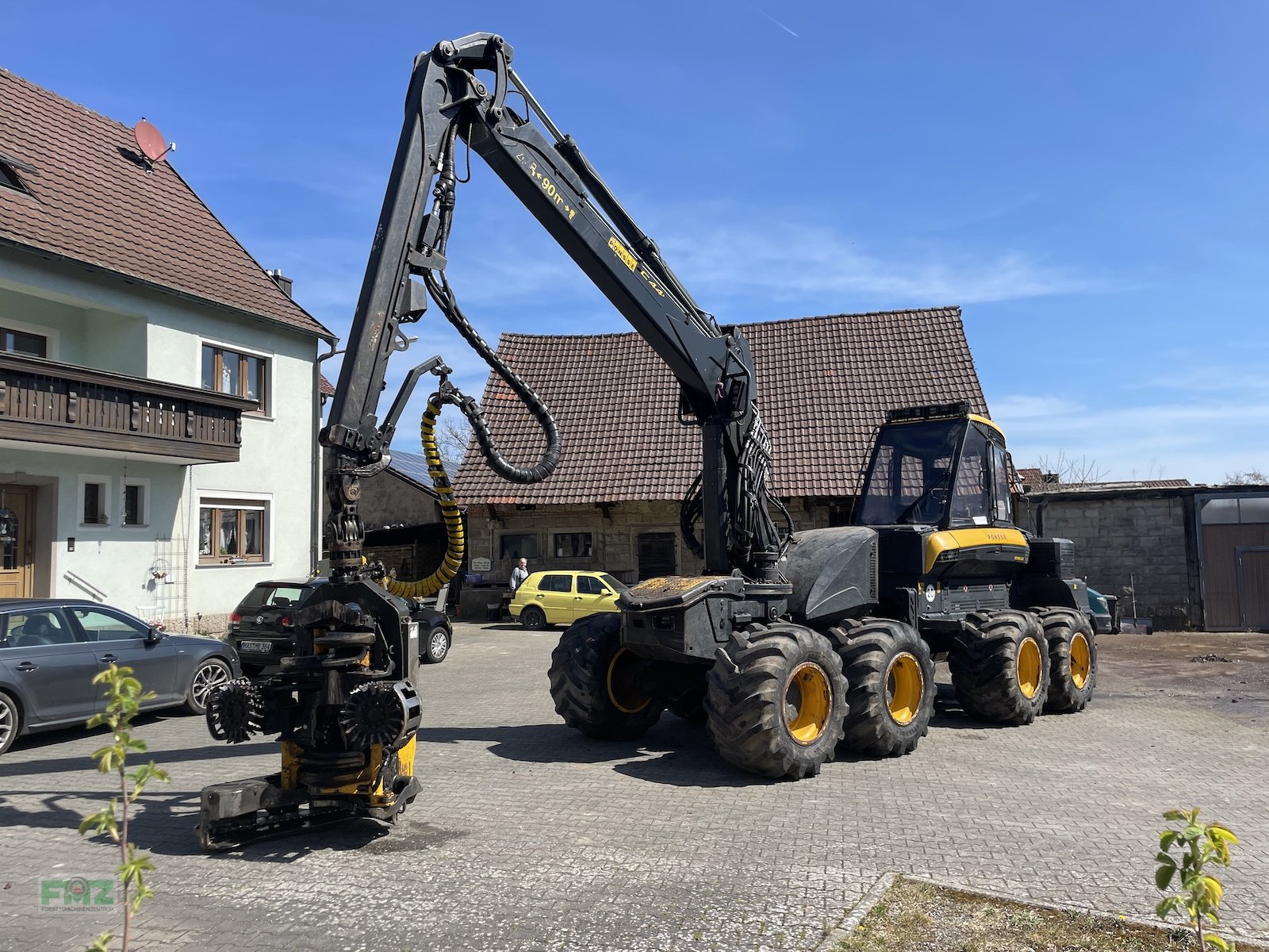 Holzvollernter Türe ait Ponsse Ergo 8WD, Gebrauchtmaschine içinde Leinburg (resim 1)