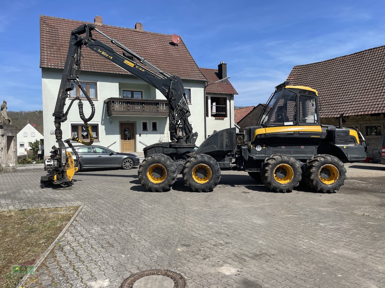 Holzvollernter Türe ait Ponsse Ergo 8WD, Gebrauchtmaschine içinde Leinburg (resim 2)