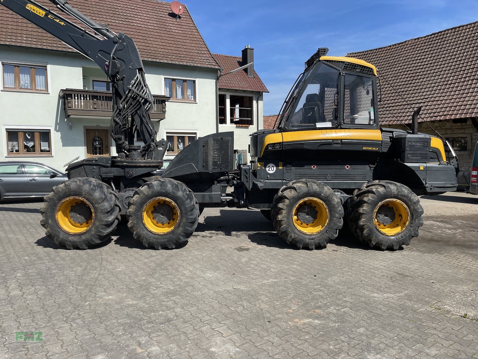 Holzvollernter Türe ait Ponsse Ergo 8WD, Gebrauchtmaschine içinde Leinburg (resim 3)