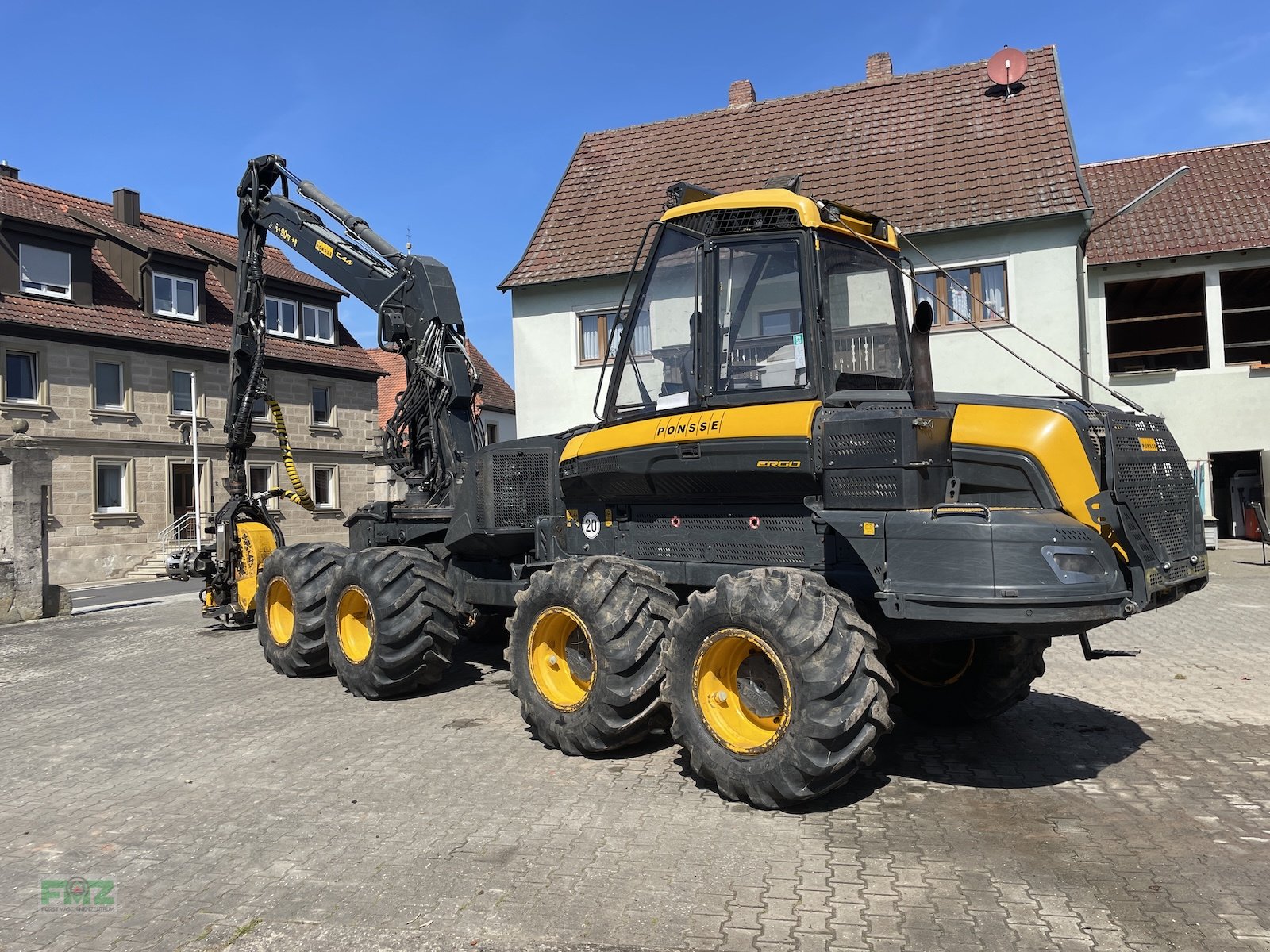 Holzvollernter Türe ait Ponsse Ergo 8WD, Gebrauchtmaschine içinde Leinburg (resim 4)