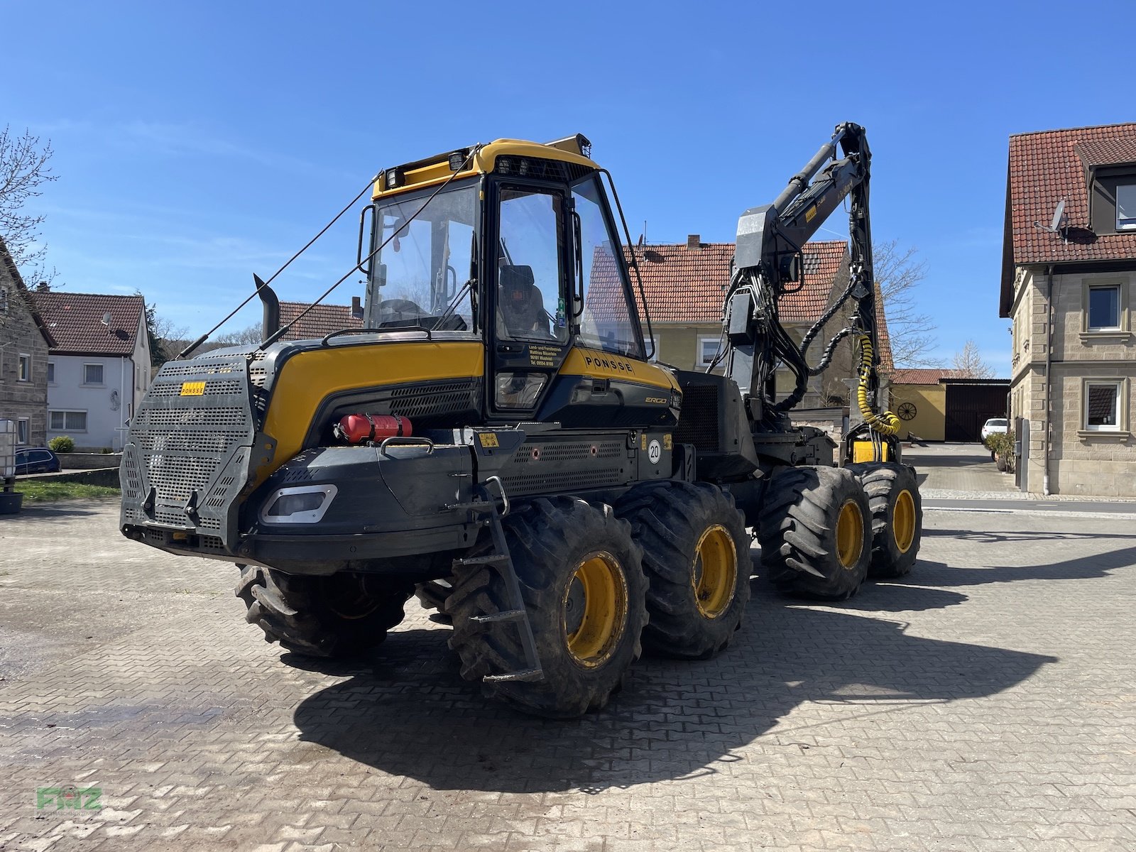 Holzvollernter Türe ait Ponsse Ergo 8WD, Gebrauchtmaschine içinde Leinburg (resim 8)