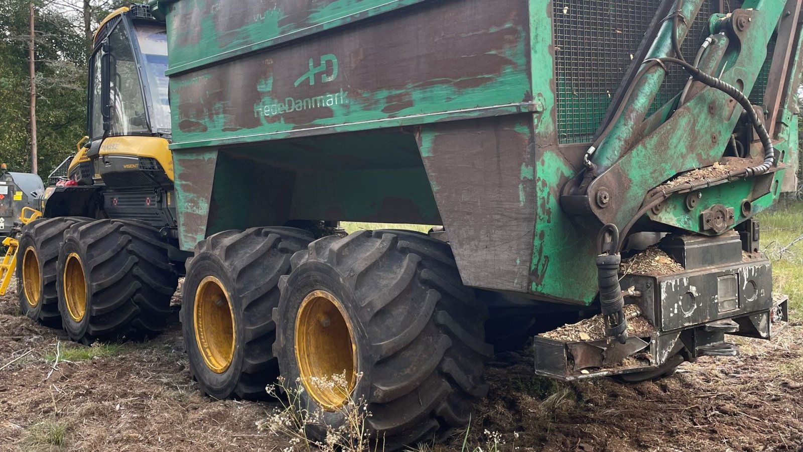 Holzvollernter typu Ponsse Wisent 8W Med fliskasse, Gebrauchtmaschine v Ulstrup (Obrázek 5)
