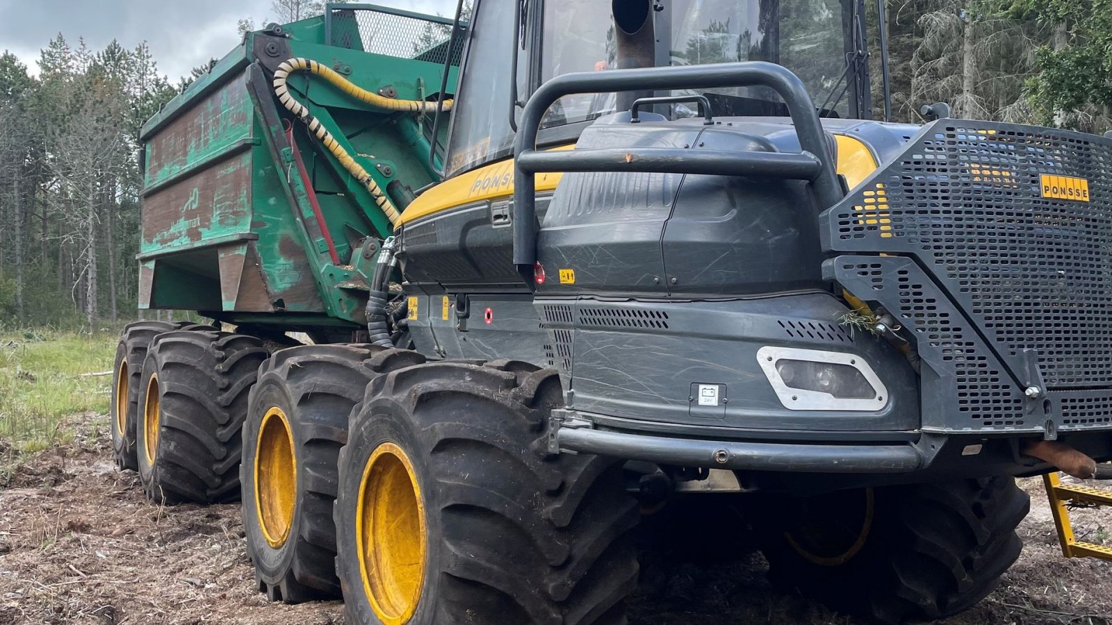 Holzvollernter typu Ponsse Wisent 8W Med fliskasse, Gebrauchtmaschine v Ulstrup (Obrázek 2)