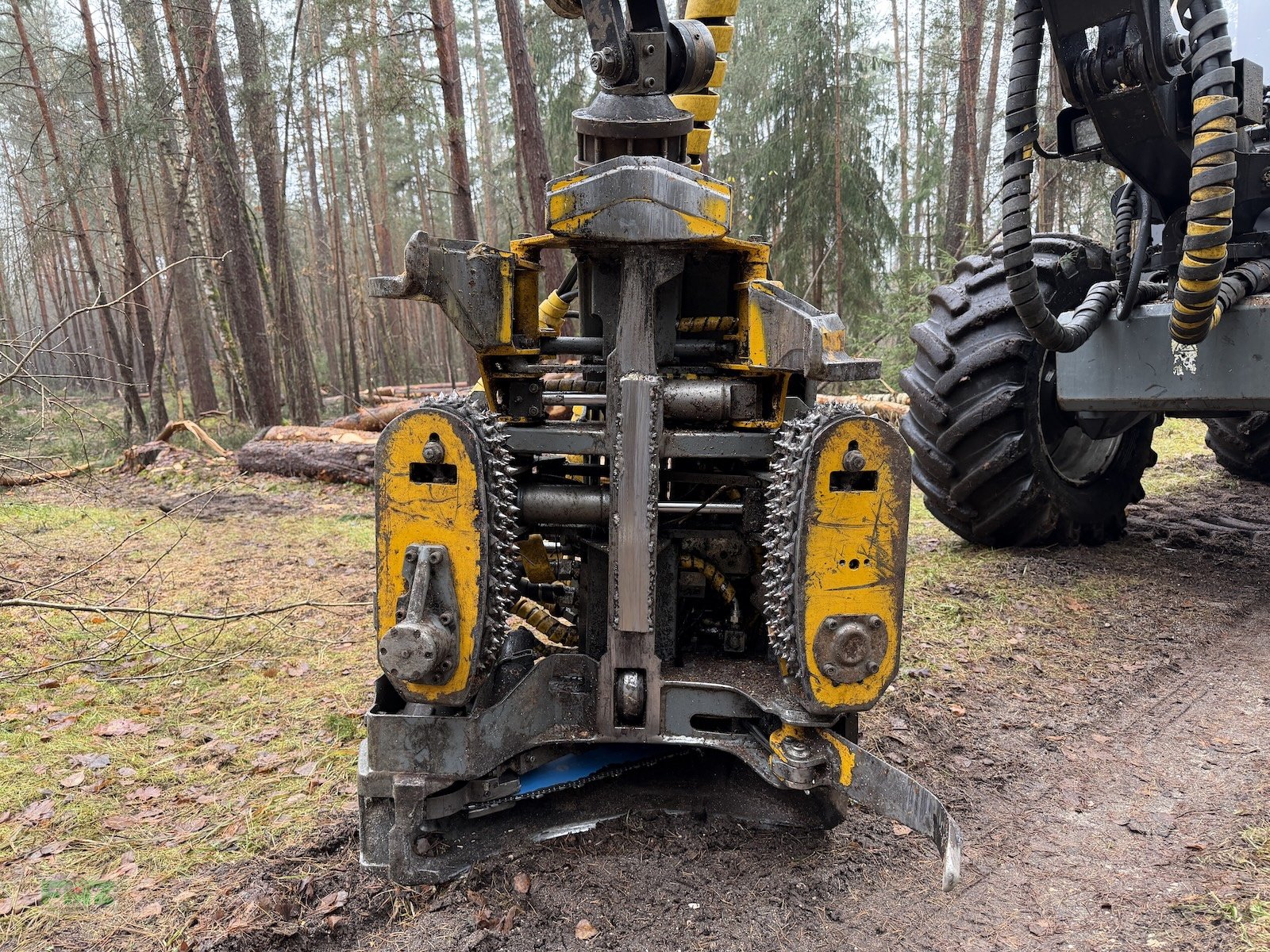 Holzvollernter Türe ait Sampo HR46, Gebrauchtmaschine içinde Leinburg (resim 7)