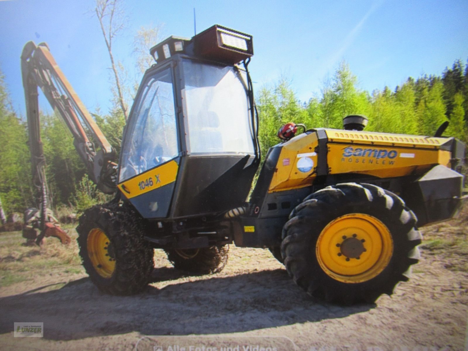 Holzvollernter tipa Sampo SR 1046X, Gebrauchtmaschine u Kaumberg (Slika 1)