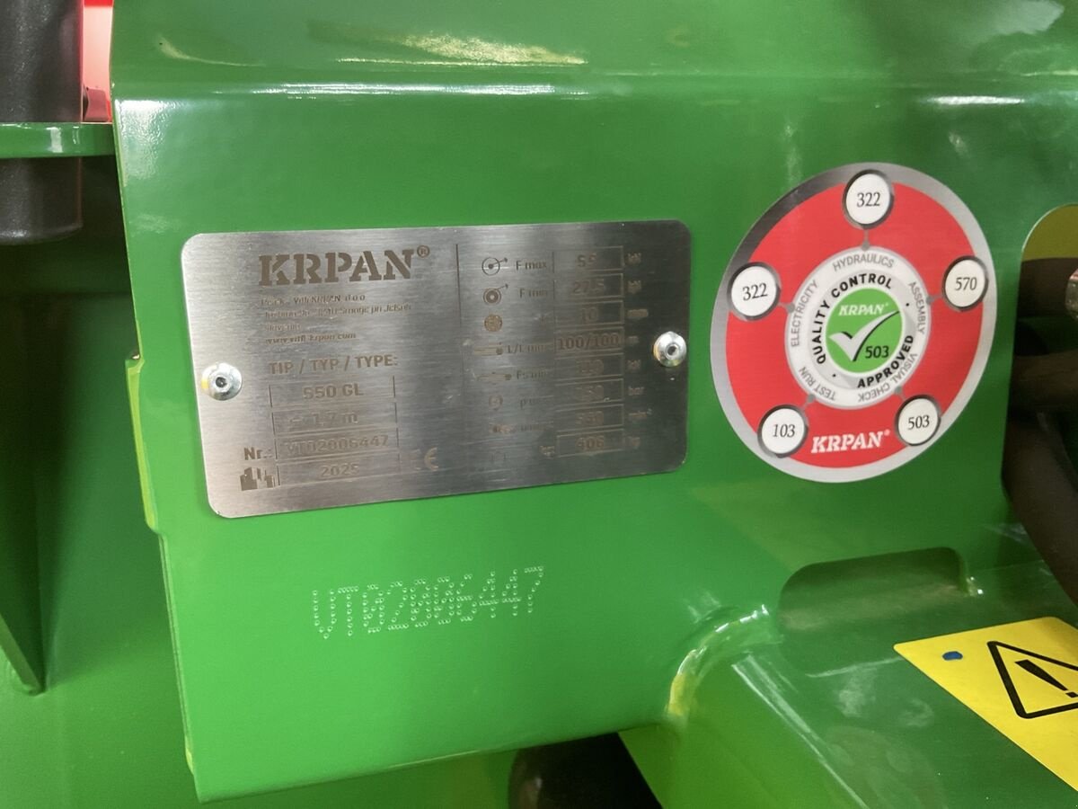 Holzvollernter des Typs Sonstige 550 GL, Neumaschine in Zwettl (Bild 13)