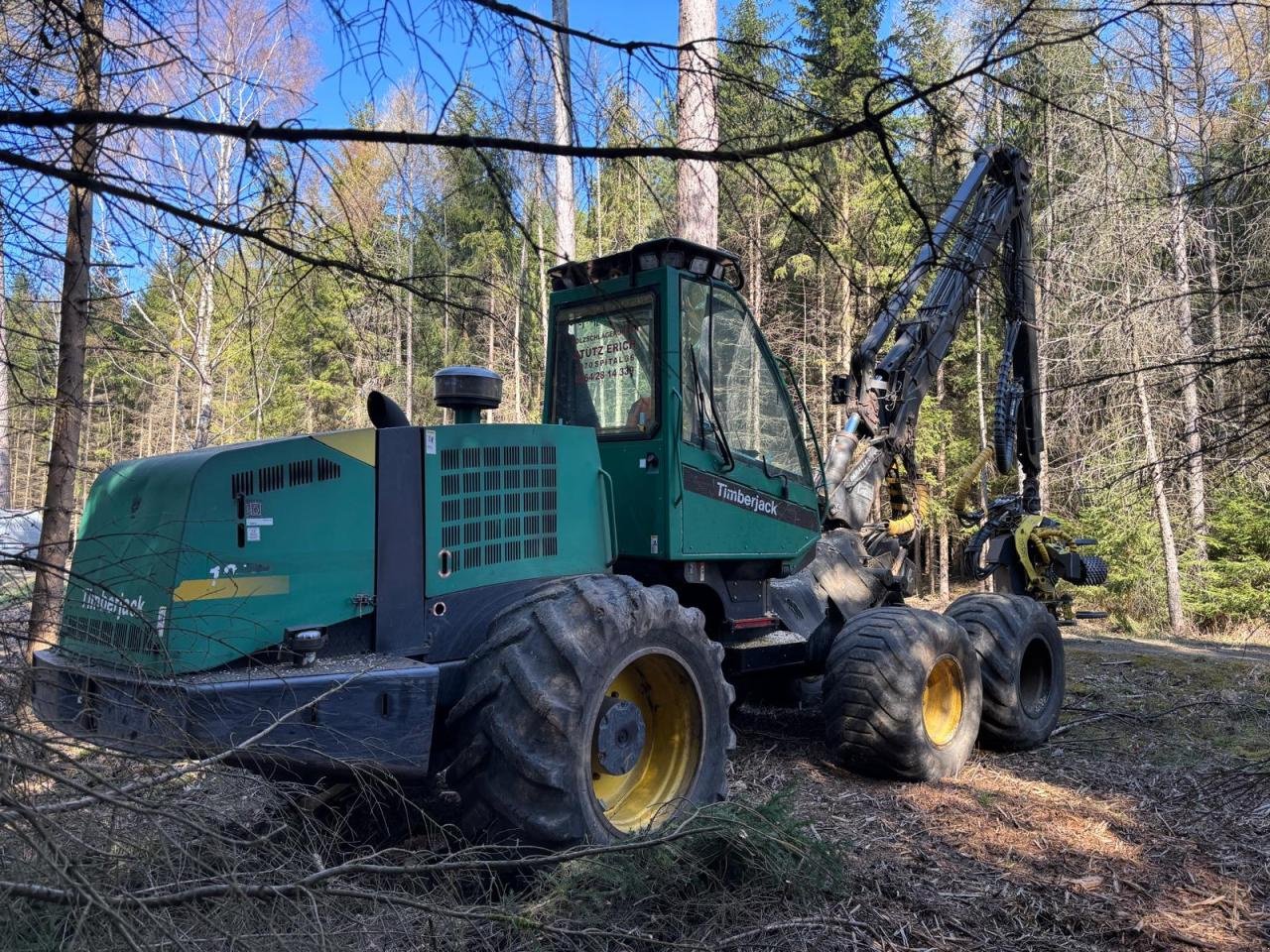 Holzvollernter от тип Timberjack 1270 D, Gebrauchtmaschine в Judenburg (Снимка 3)