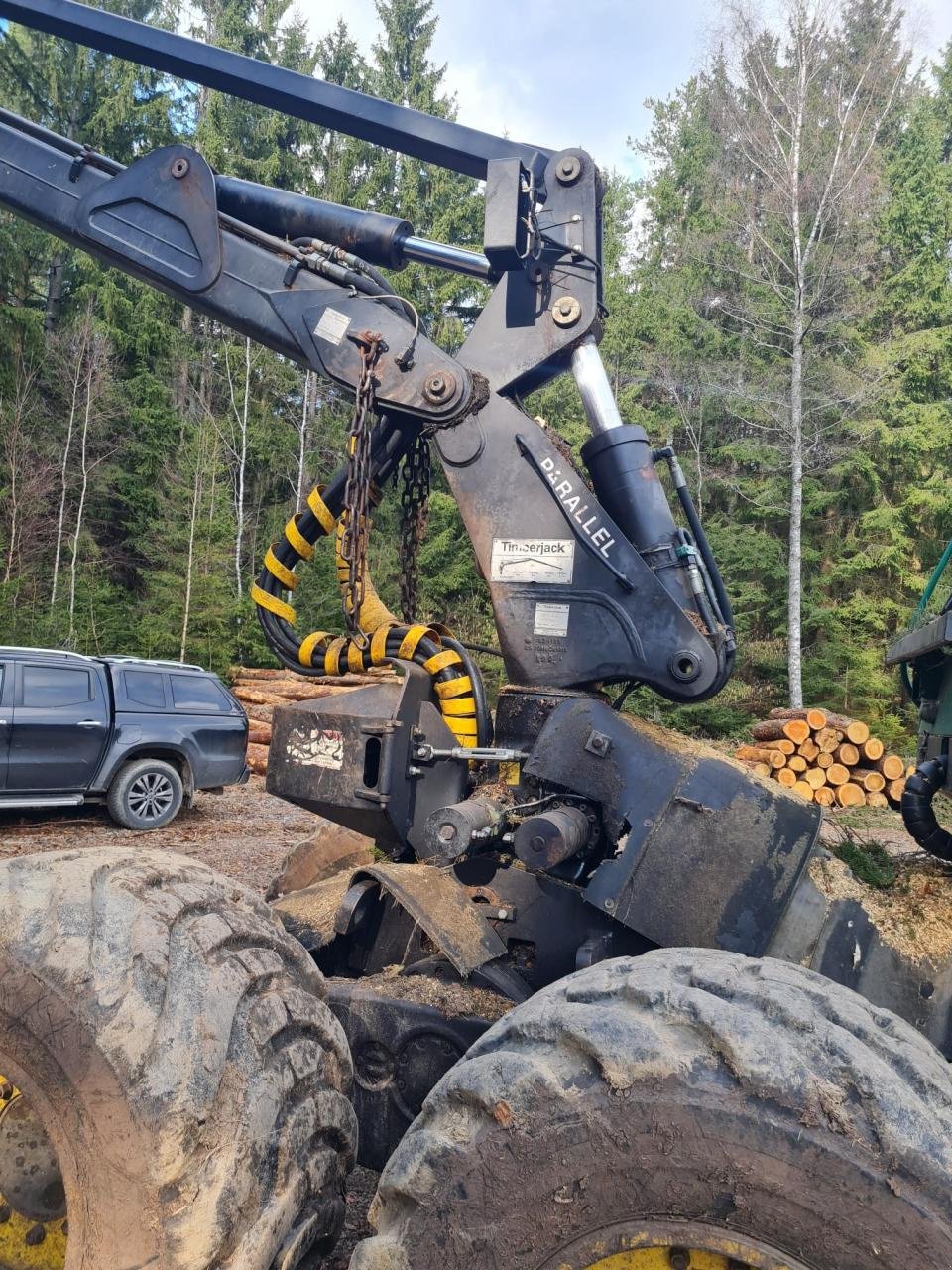 Holzvollernter от тип Timberjack 1270 D, Gebrauchtmaschine в Judenburg (Снимка 9)
