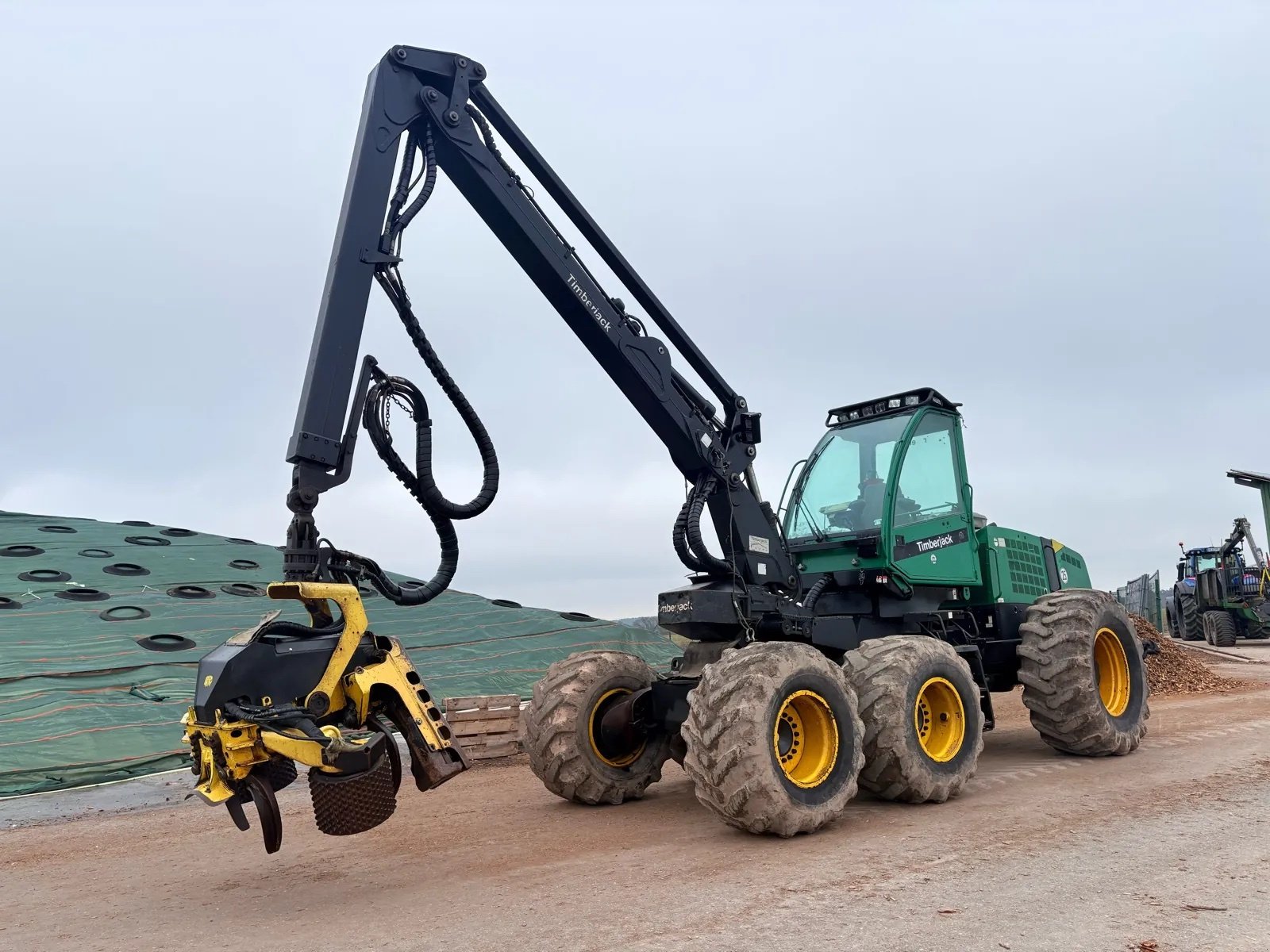 Holzvollernter za tip Timberjack 1470D, Gebrauchtmaschine u Lehrberg  (Slika 1)