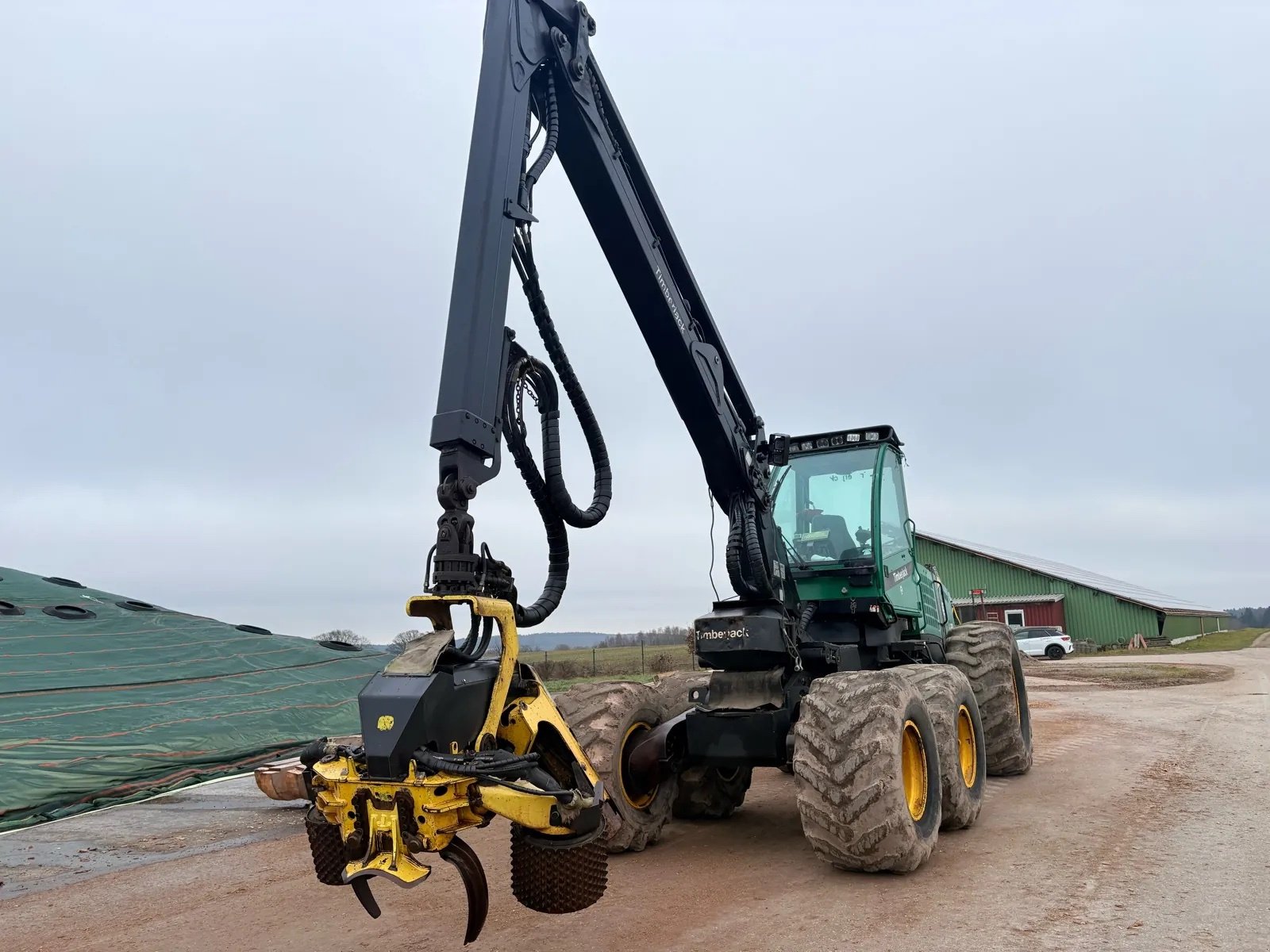 Holzvollernter za tip Timberjack 1470D, Gebrauchtmaschine u Lehrberg  (Slika 2)