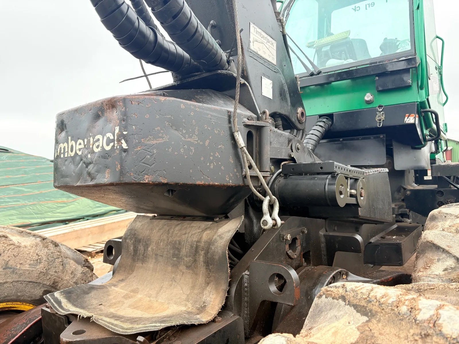 Holzvollernter za tip Timberjack 1470D, Gebrauchtmaschine u Lehrberg  (Slika 13)