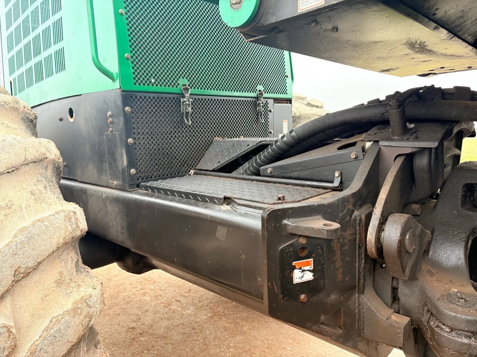 Holzvollernter za tip Timberjack 1470D, Gebrauchtmaschine u Lehrberg  (Slika 17)