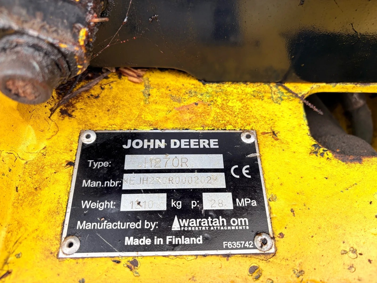 Holzvollernter za tip Timberjack 1470D, Gebrauchtmaschine u Lehrberg  (Slika 23)