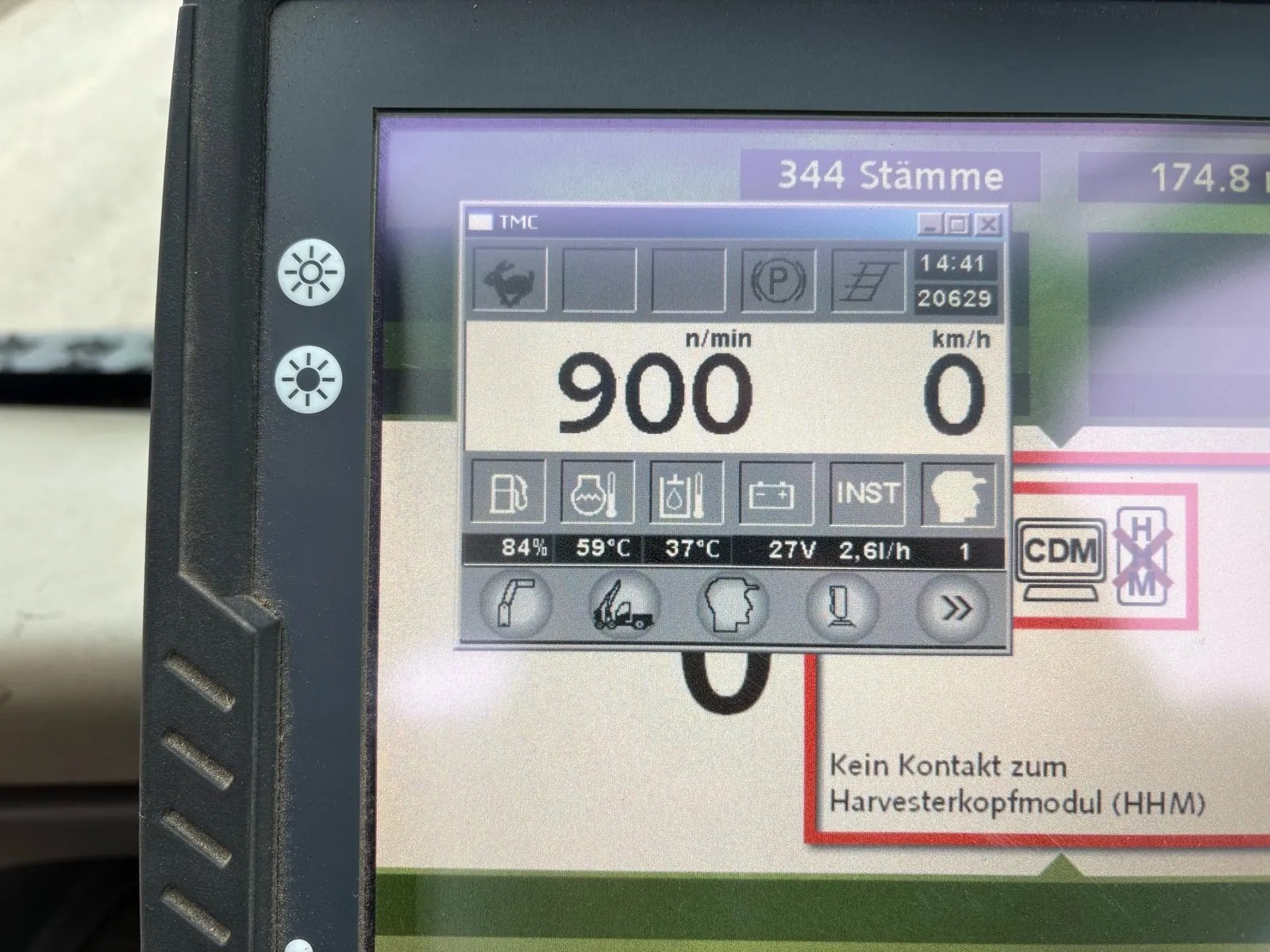 Holzvollernter za tip Timberjack 1470D, Gebrauchtmaschine u Lehrberg  (Slika 29)