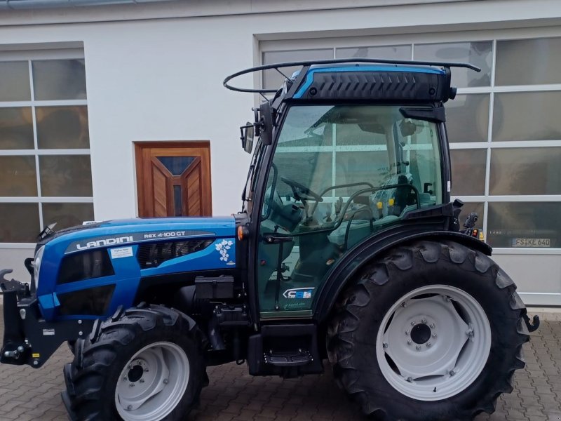 Hopfentraktor des Typs Landini Rex 4 100 GT, Gebrauchtmaschine in Au/Hallertau (Bild 1)