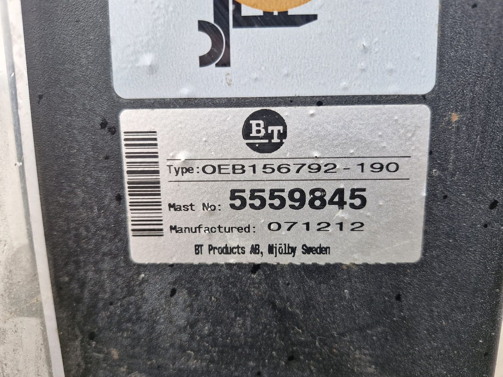 Hubgerüst des Typs BT Hubameise/ Stapler/ Hubwagen, Gebrauchtmaschine in NATTERNBACH (Bild 12)