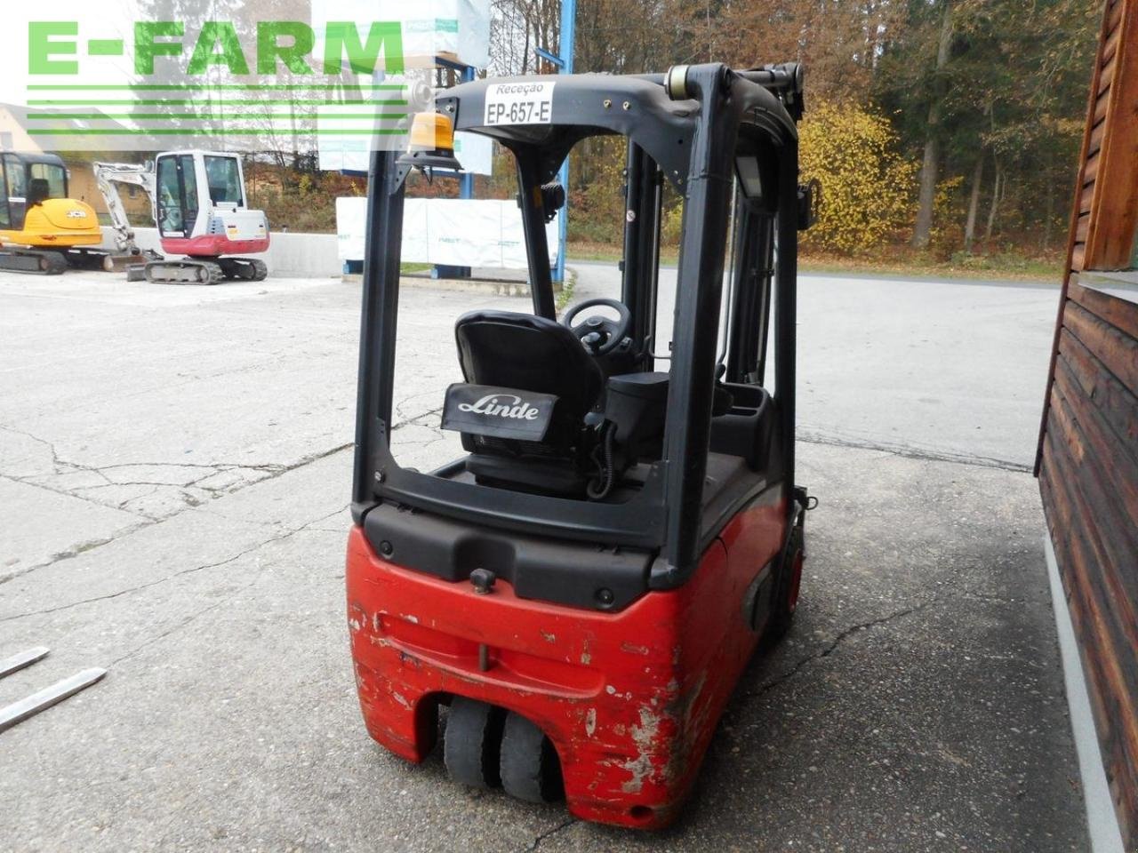 Hubgerüst tip Linde 2 stk e16c-02 evo triplex 4,62 meter !!, Gebrauchtmaschine in ST. NIKOLAI/DR. (Poză 3)