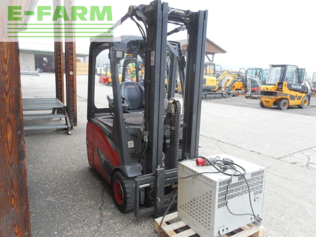 Hubgerüst tip Linde 2 stk e16c-02 evo triplex 4,62 meter !!, Gebrauchtmaschine in ST. NIKOLAI/DR. (Poză 4)