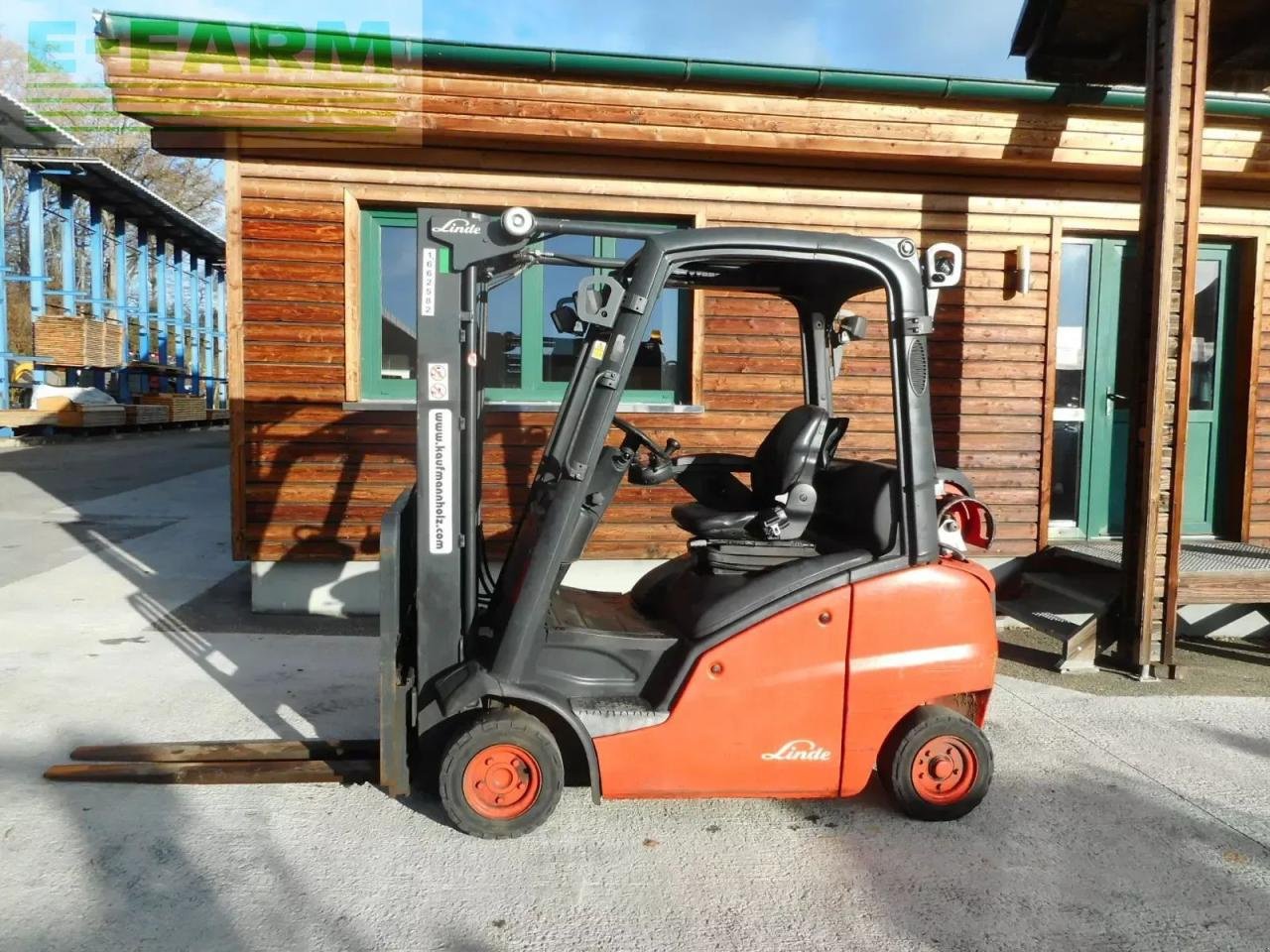 Hubgerüst del tipo Linde h 16 t, Gebrauchtmaschine en ST. NIKOLAI/DR. (Imagen 1)