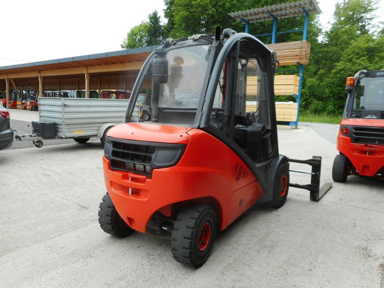 Hubgerüst tip Linde h30d triplex 4,65m + ss + zv, Gebrauchtmaschine in ST. NIKOLAI/DR. (Poză 4)