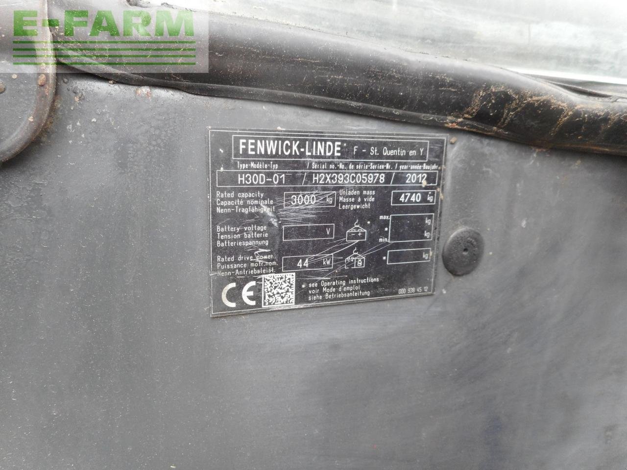 Hubgerüst tip Linde h30d triplex 4,65m + ss + zv, Gebrauchtmaschine in ST. NIKOLAI/DR. (Poză 7)