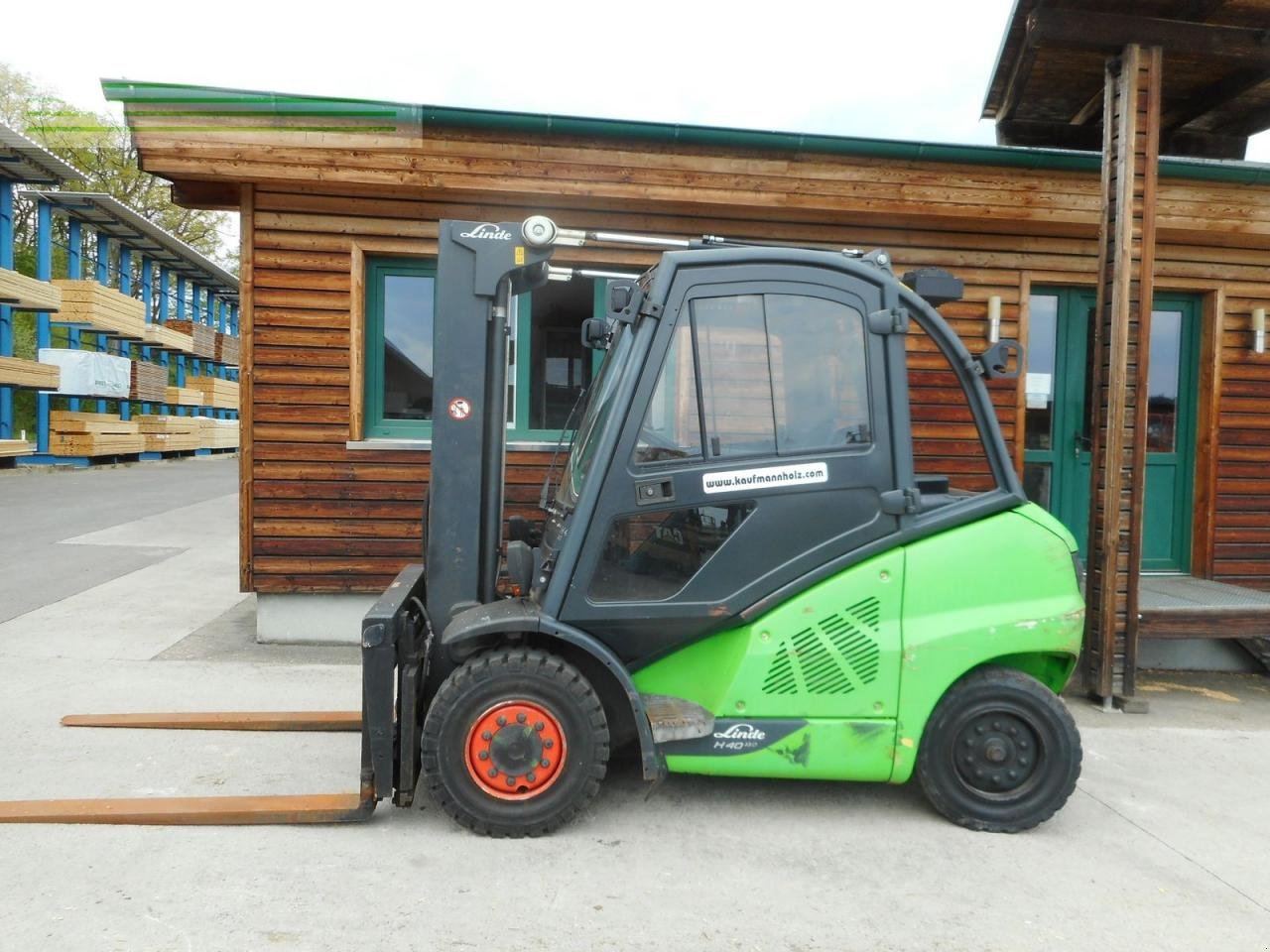 Hubgerüst typu Linde h40d-02 evo triplex ss zv klima, Gebrauchtmaschine v ST. NIKOLAI/DR. (Obrázok 1)