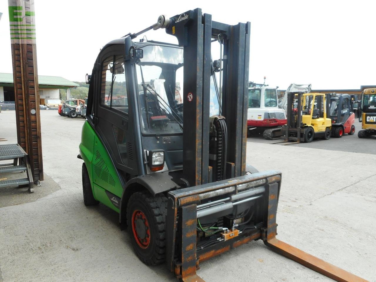 Hubgerüst typu Linde h40d-02 evo triplex ss zv klima, Gebrauchtmaschine v ST. NIKOLAI/DR. (Obrázok 5)