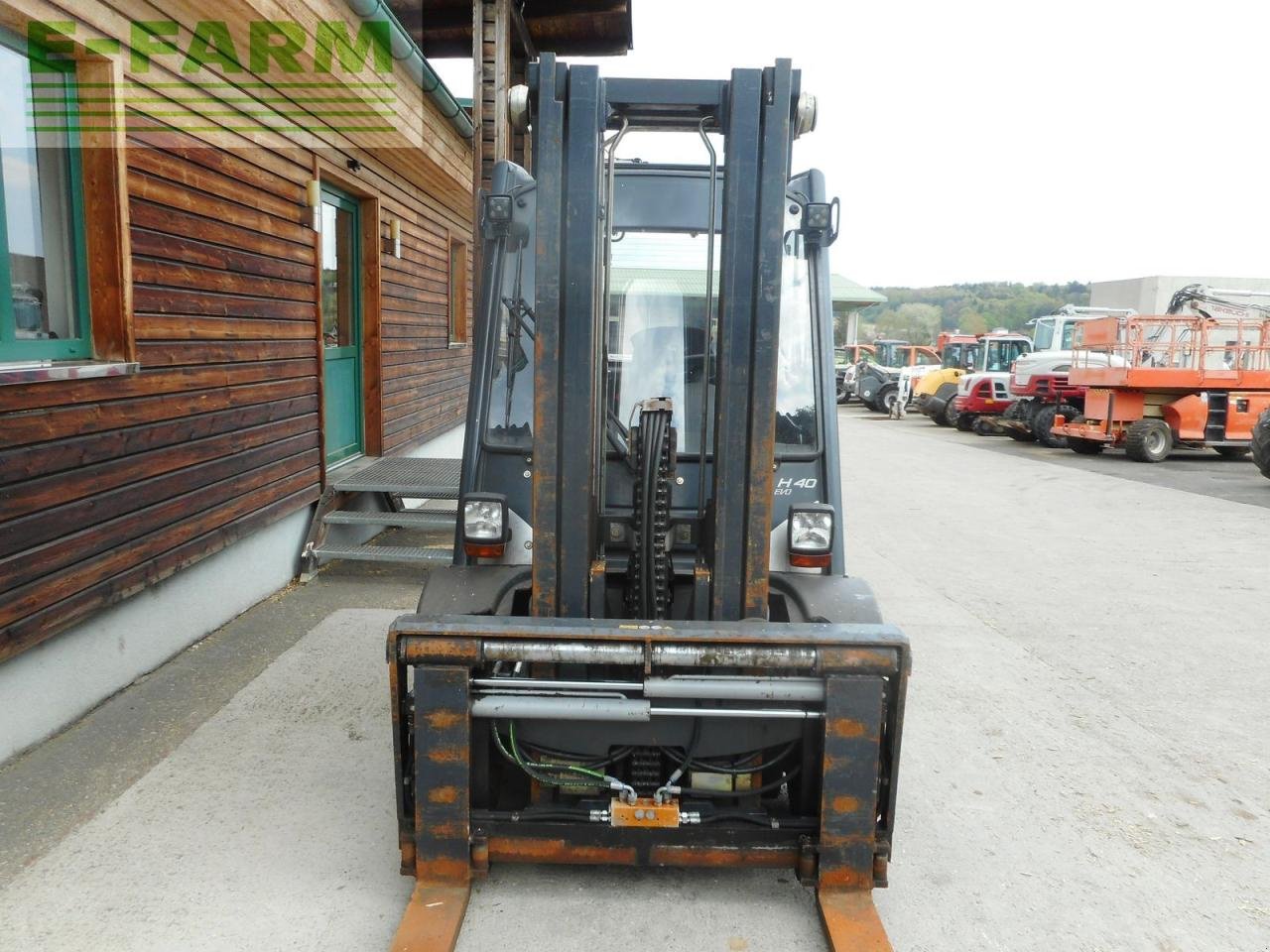 Hubgerüst typu Linde h40d-02 evo triplex ss zv klima, Gebrauchtmaschine v ST. NIKOLAI/DR. (Obrázok 7)