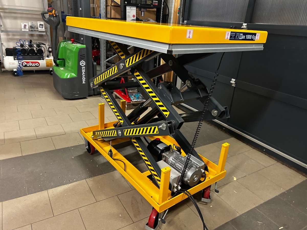 Hubgerüst of the type schieder Mobiler Scheren-Hubtisch 1.000 kg  3.000 mm Hubhöhe  AKTION, Neumaschine in mixnitz (Picture 9)